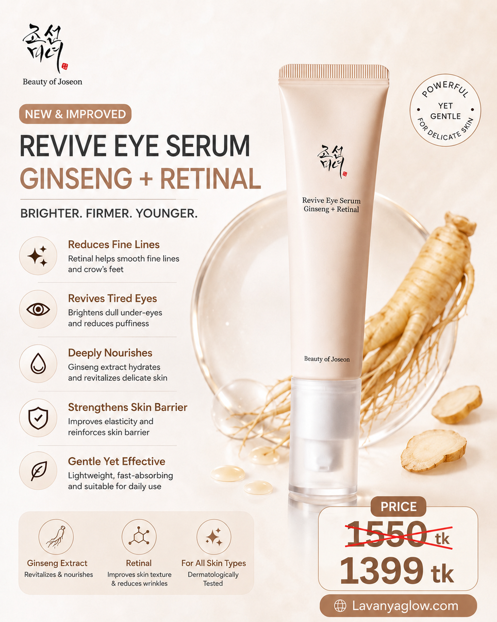 Beauty of Joseon retinal Eye Serum(30ml)